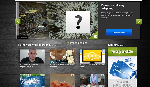 Odmień graficznie stronę spryciarze.pl (Beta test)