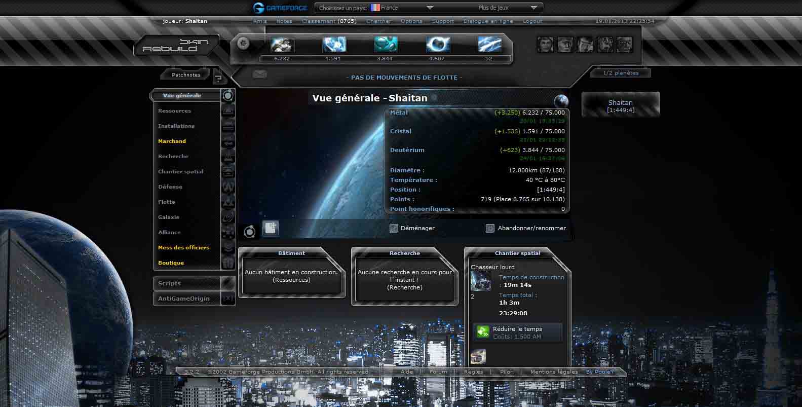 Rebuild_D - Correctifs Antigame