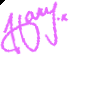 Harry Styles Signature Cursor