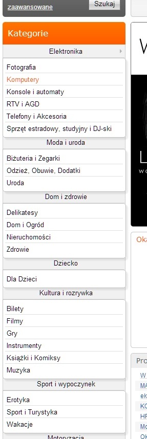 Allegro-klasyczne menu na głównej-20-01-13 nieakt!