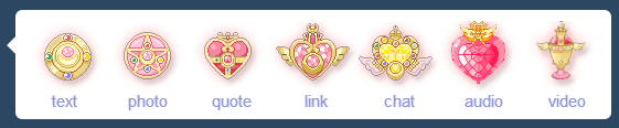 Sailor Moon: Lavender & Lace [Tumblr post icons]