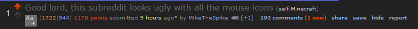 r/Minecraft Link Flair Disabler.