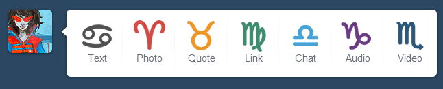 homestuck troll symbols post icons