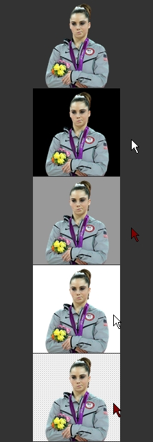 Chrome: center images + dynamic background