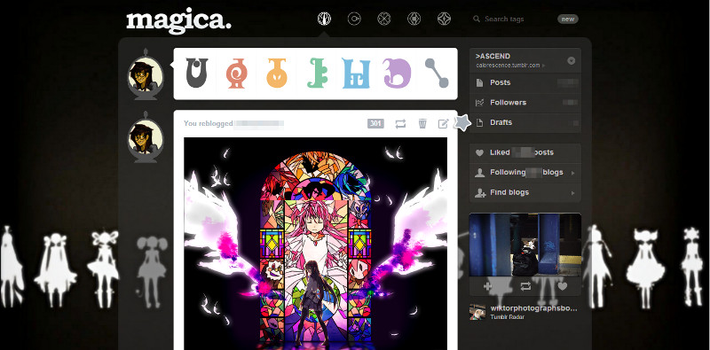 Puella Magi Tumblr Magica