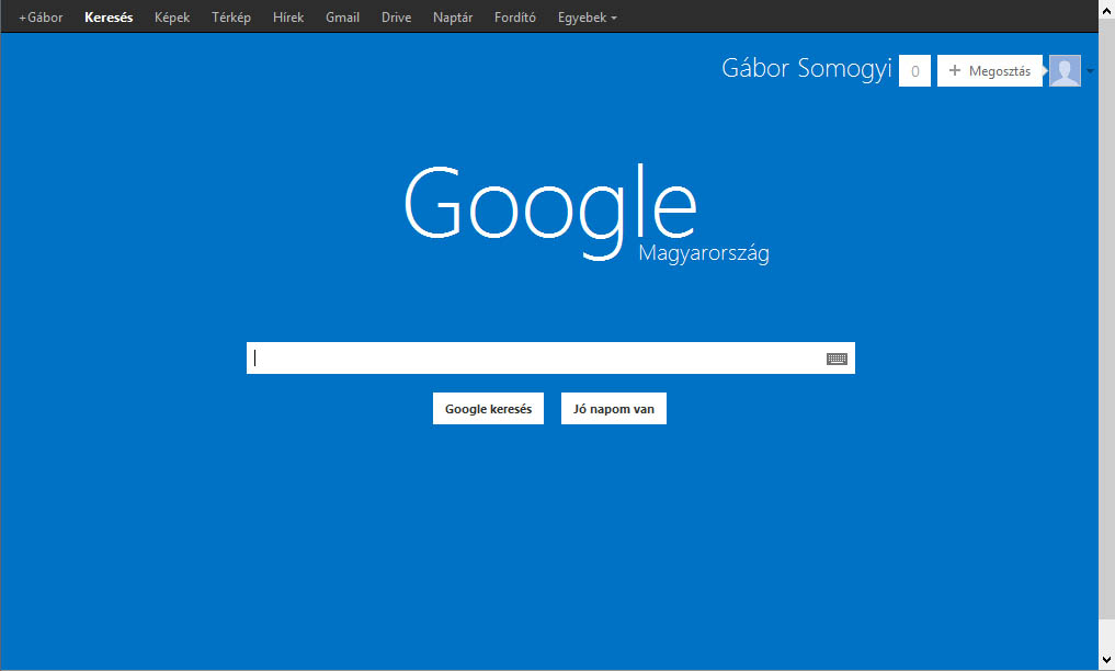 Google Search Minimalist Theme