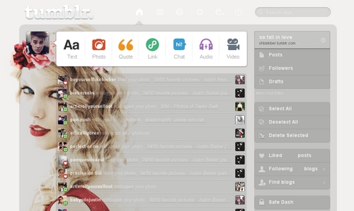 15* taylor swift dashboard tumblr