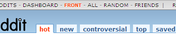 Better Reddit header
