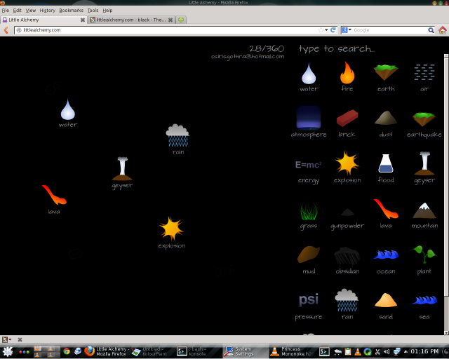 Littleachemy - littlealchemy.com - black