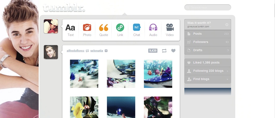 Justin Bieber Dashboard Theme (giveyous) #10