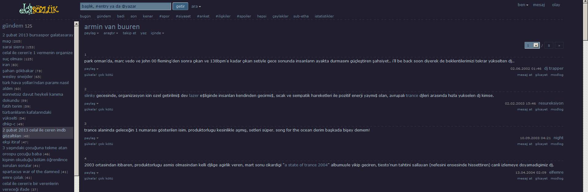 ekşi sözlük beta ataraxy theme