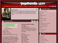 Red Theme For Popmundo V2.3