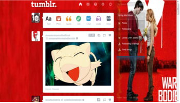 Warm Bodies Tumblr theme