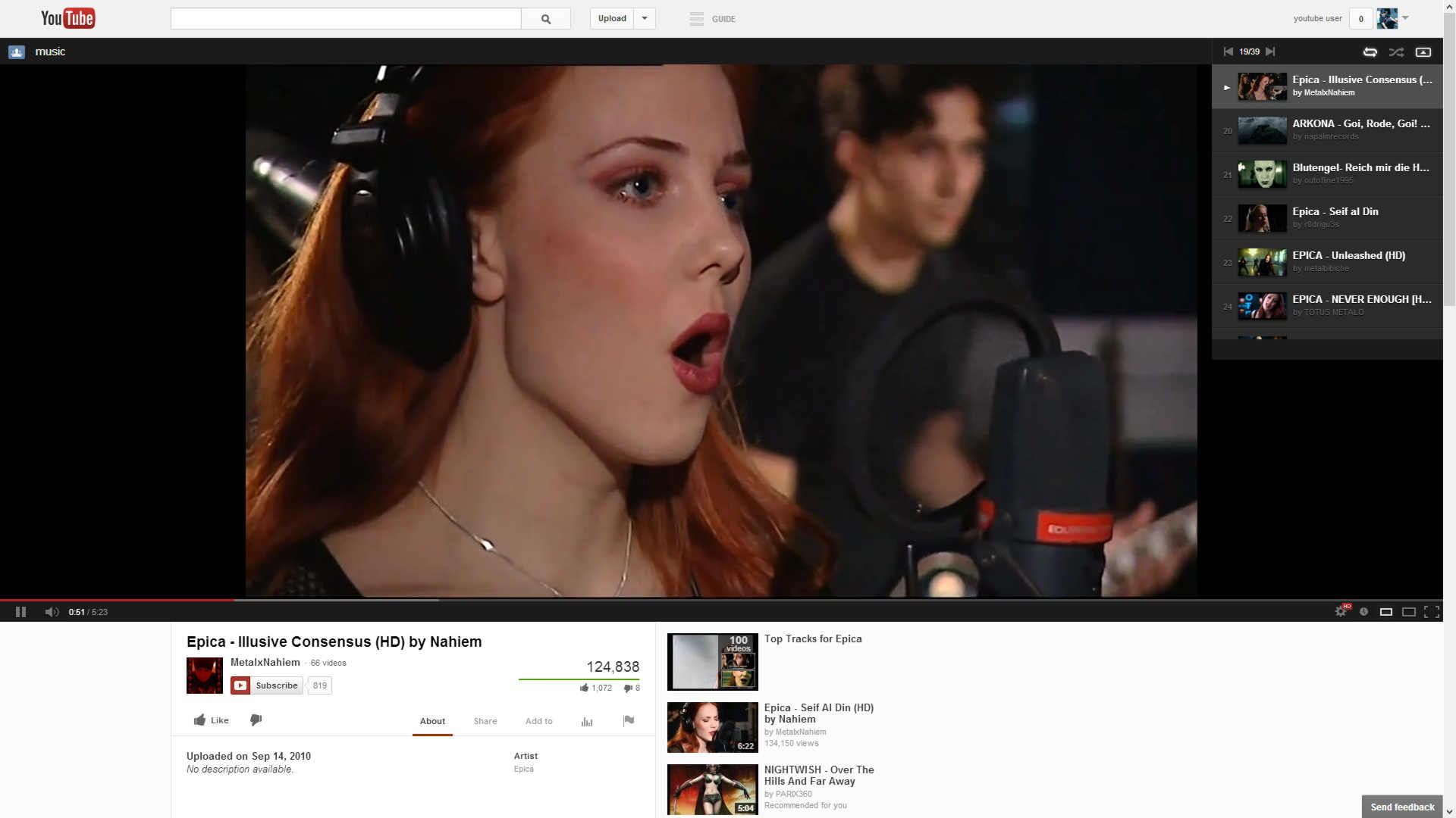 Youtube Large Player 2013