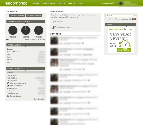 Endomondo - no ads