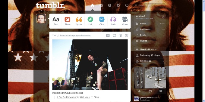 kellin quinn & vic fuentes - dashboard theme