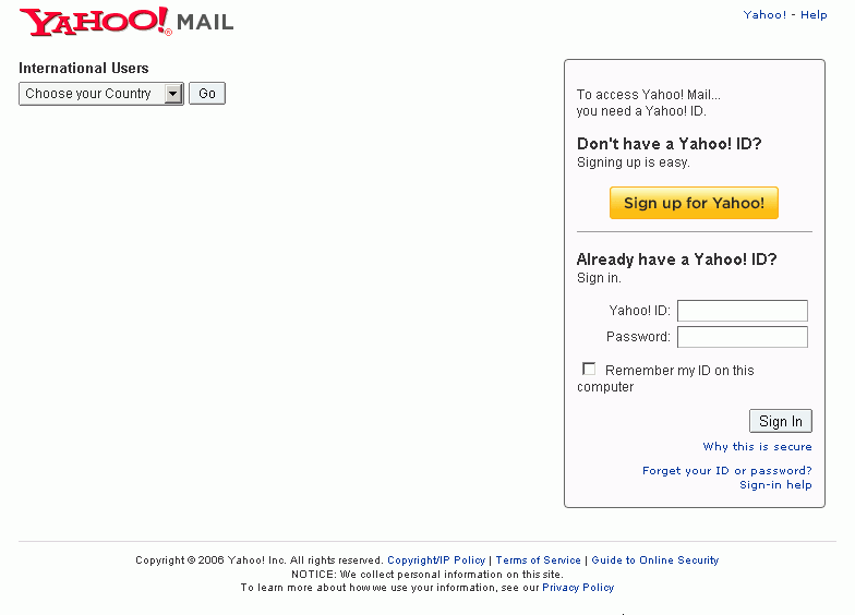 Yahoo cleaner