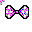 Bright Purple Bowtie ➺ (cursor for dashboards)