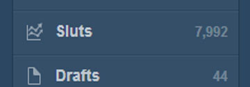 Sluts Followers Button