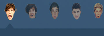 One Direction Icon Set