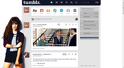 Lea Michele Dashboard Theme