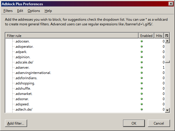 Adblock Plus - Dynamic Apply Button