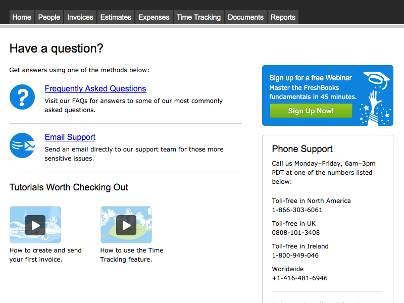 freshbooks light weight