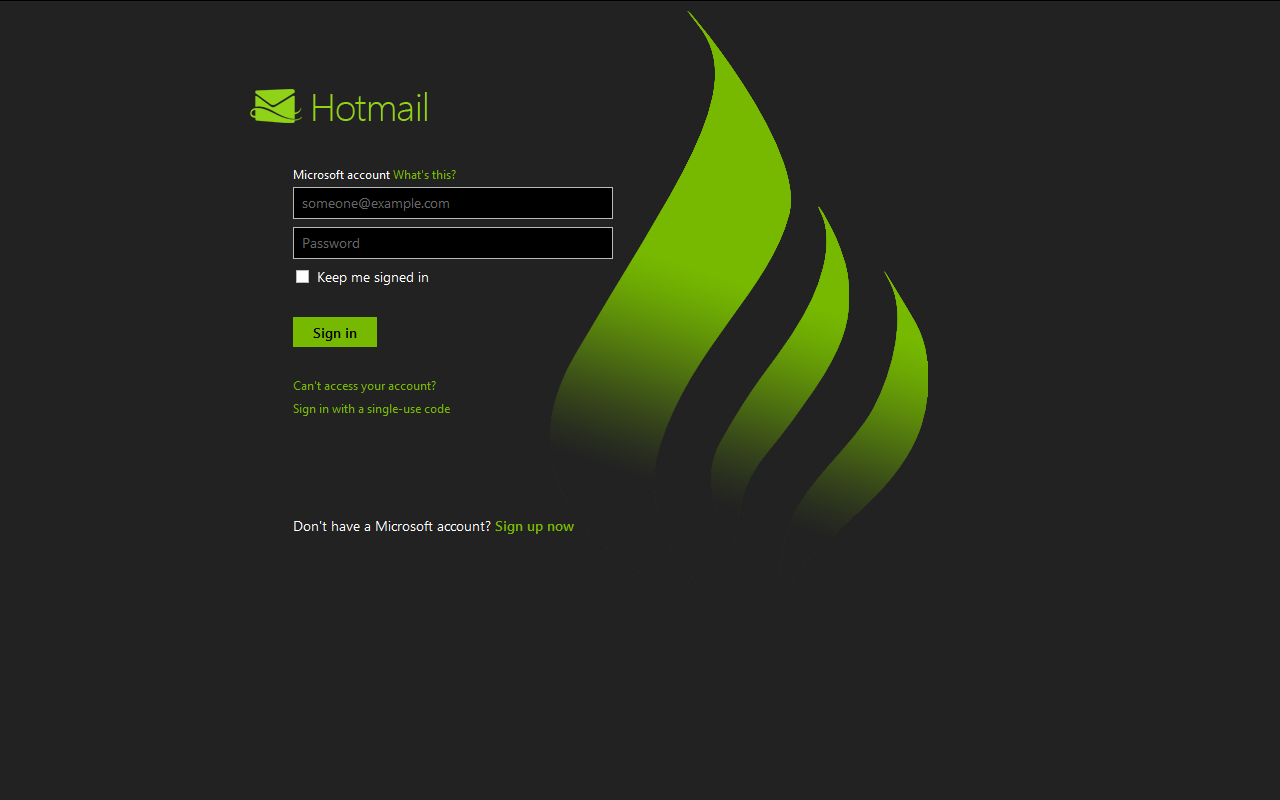 Hotmail - GreenFlame