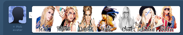Ke$ha Post Icons