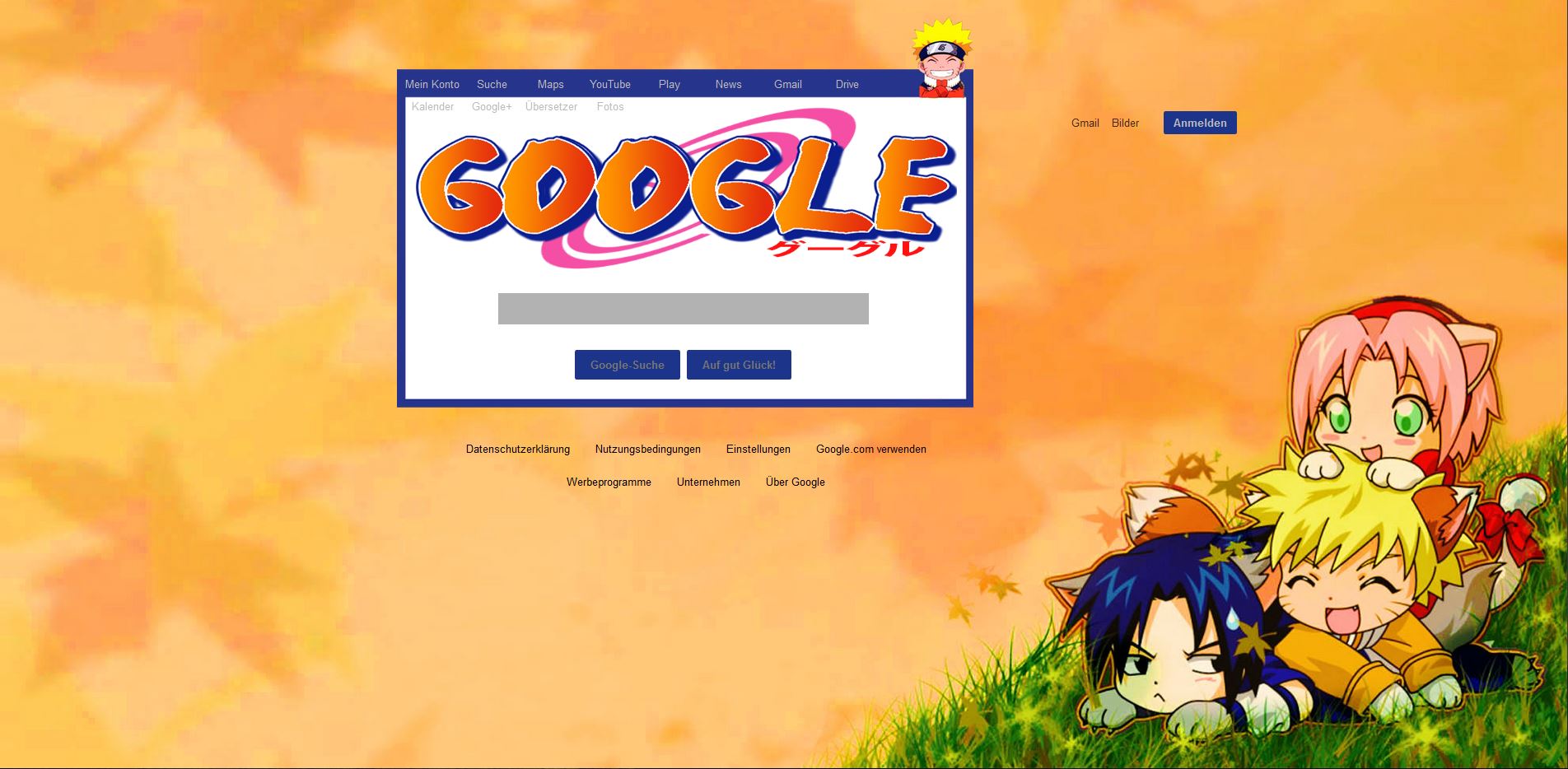 Cute Naruto GOOGLE