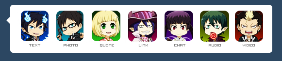 Tumblr Dash Icons: Ao no Exorcist