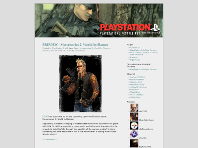Playstationlifestyle.net - Bright background