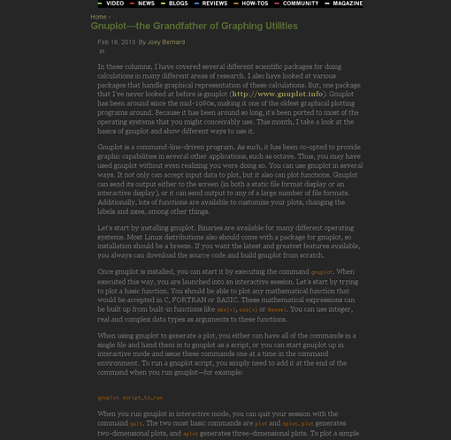 Linux Journal (almost) KISS