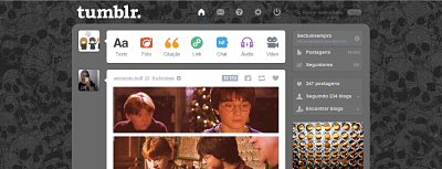 Skulls Theme Dashboard Tumblr