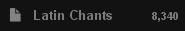 Change Posts to Latin Chants