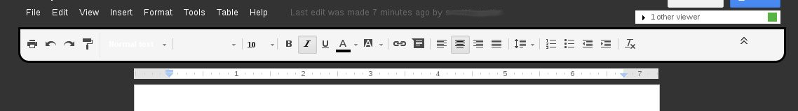 Google Docs - Gray and Round