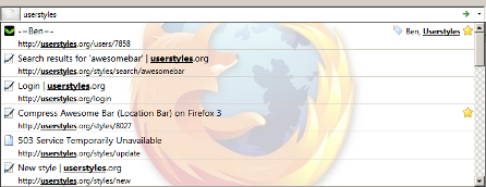 Custom Awesome Bar (Location Bar) Background Fx3