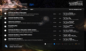 Universe Sandbox Forum The Creation