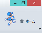 走るテクナさん(更新ボタンver) Running Tekuna(ReloadButton Ver)