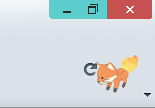 走るフォクすけ(ホームボタンver) Running Foxkeh(HomeButton Ver)