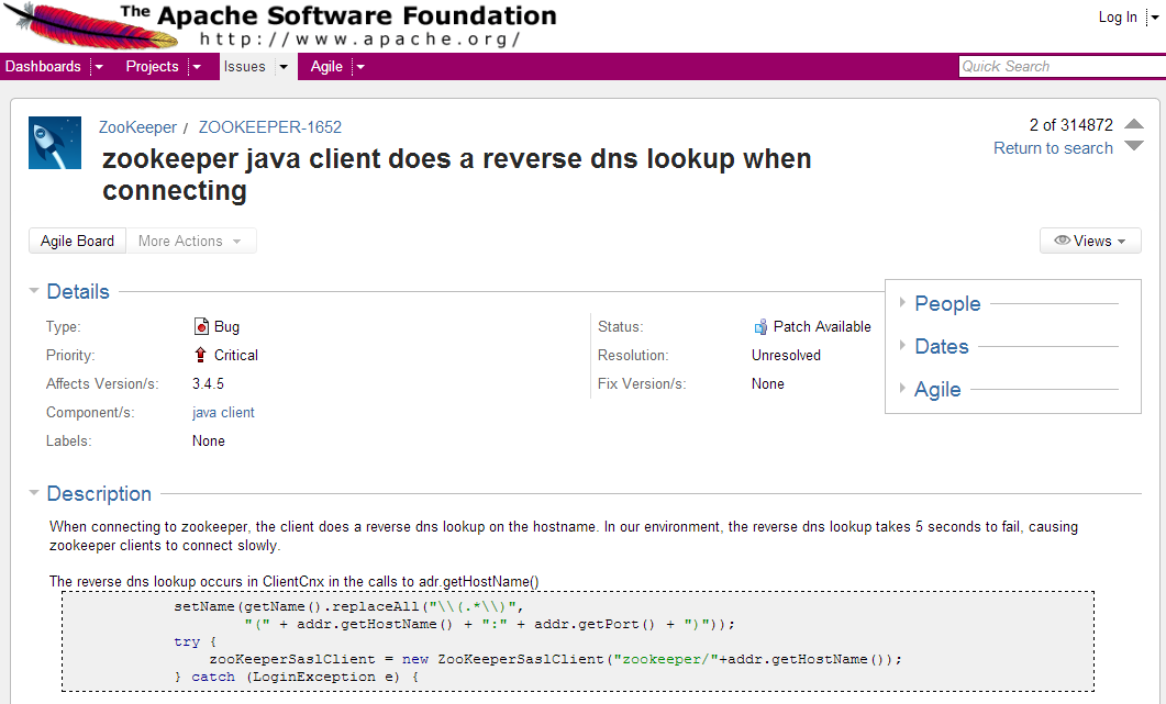Jira: Floating sidebar