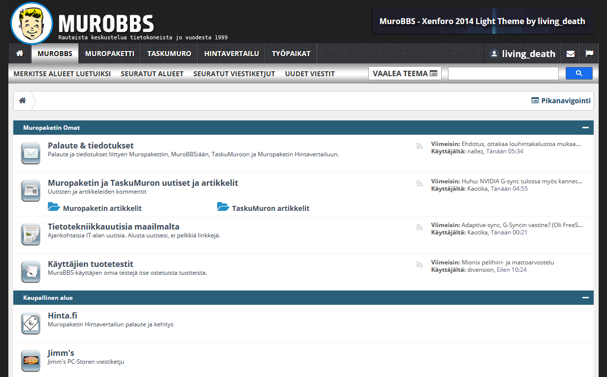 MuroBBS - Xenforo 2014 Light Theme