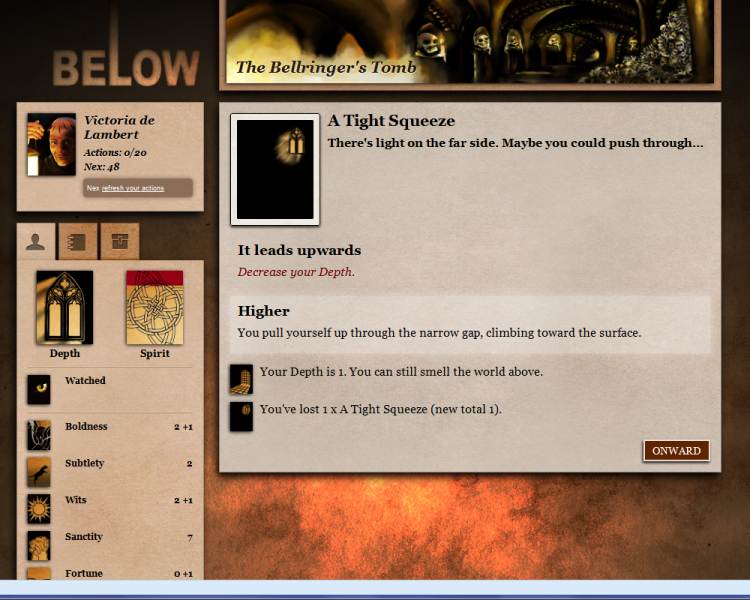 StoryNexus - compact view