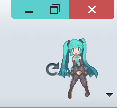 ゆらゆれみく(ホームボタンver) Swing Miku(HomeButton Ver)
