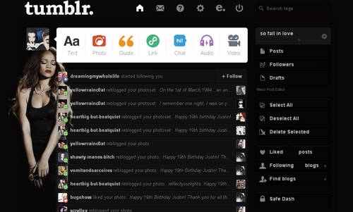 rihanna theme dashboard tumblr 25*