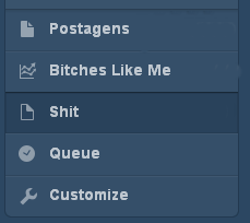 Shit Drafts+Bitches Like Me Followers Button