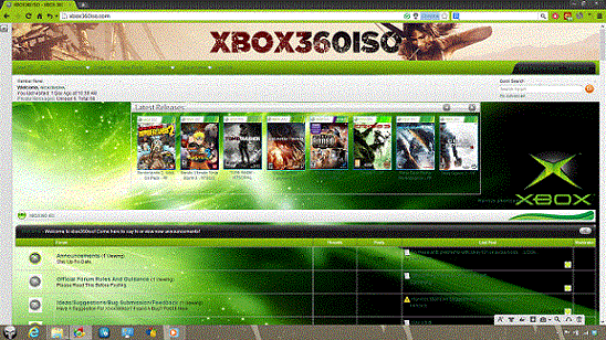 Xbox360iso - Green Xbox 360 Theme