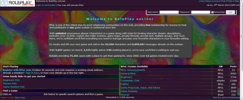 RPOL.net Dark Rainbow Patchwork Style