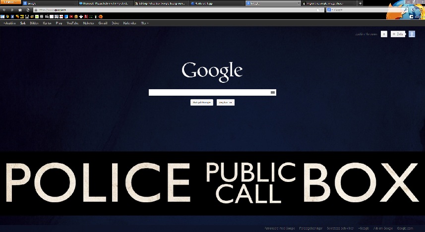 Police Box Google Background