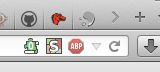 Firefox Addonbar in Urlbar Tweaks